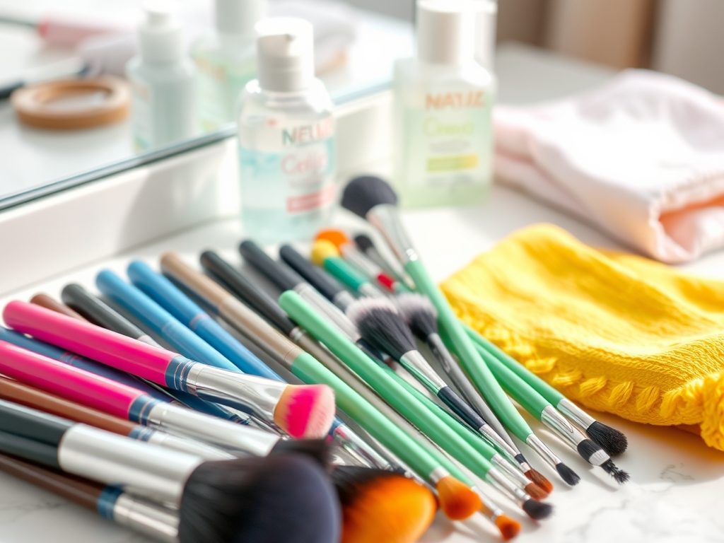 Jak czyścić pędzle do makijażu, by uniknąć podrażnień i przedłużyć ich trwałość